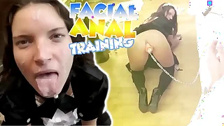 Anita Bellini Trailer#3 - JAV Jap Japanese Bondage on a White European Cosplay lady, Anal Pain, Painal with an increment of Cumshot Facial Bukkake